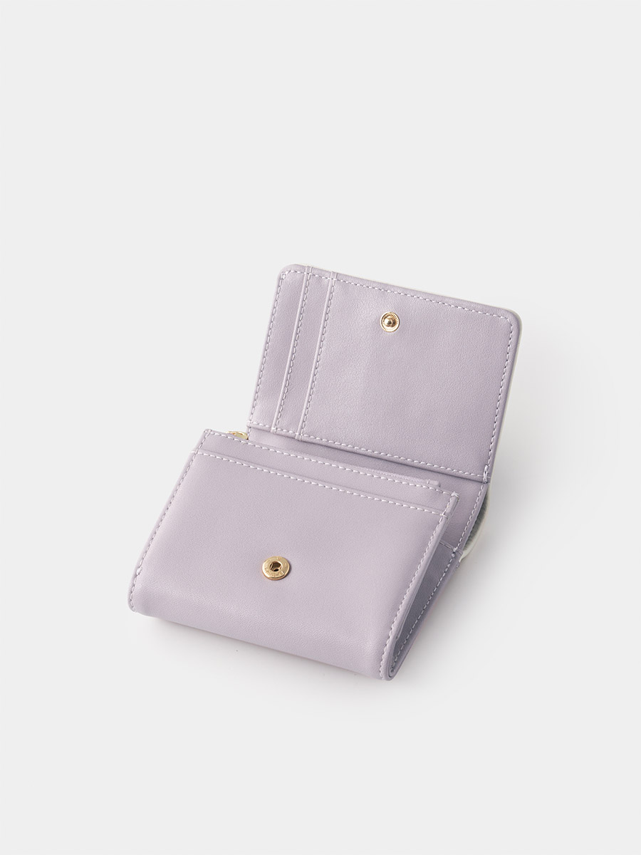 ■S'AIME■真皮撞色滾邊對折中夾 本革コントラスト財布/送料込 S'AIME 真皮撞色滾邊對折中夾｜ S'AIME東京企劃