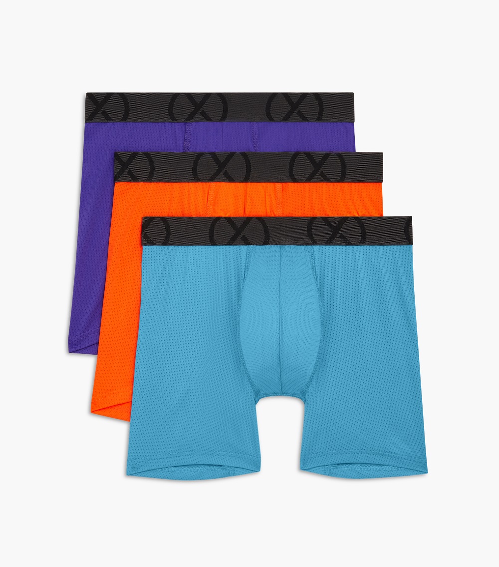 (X) SPORT MESH 零觸感超透氣三件組/長版四角褲_0