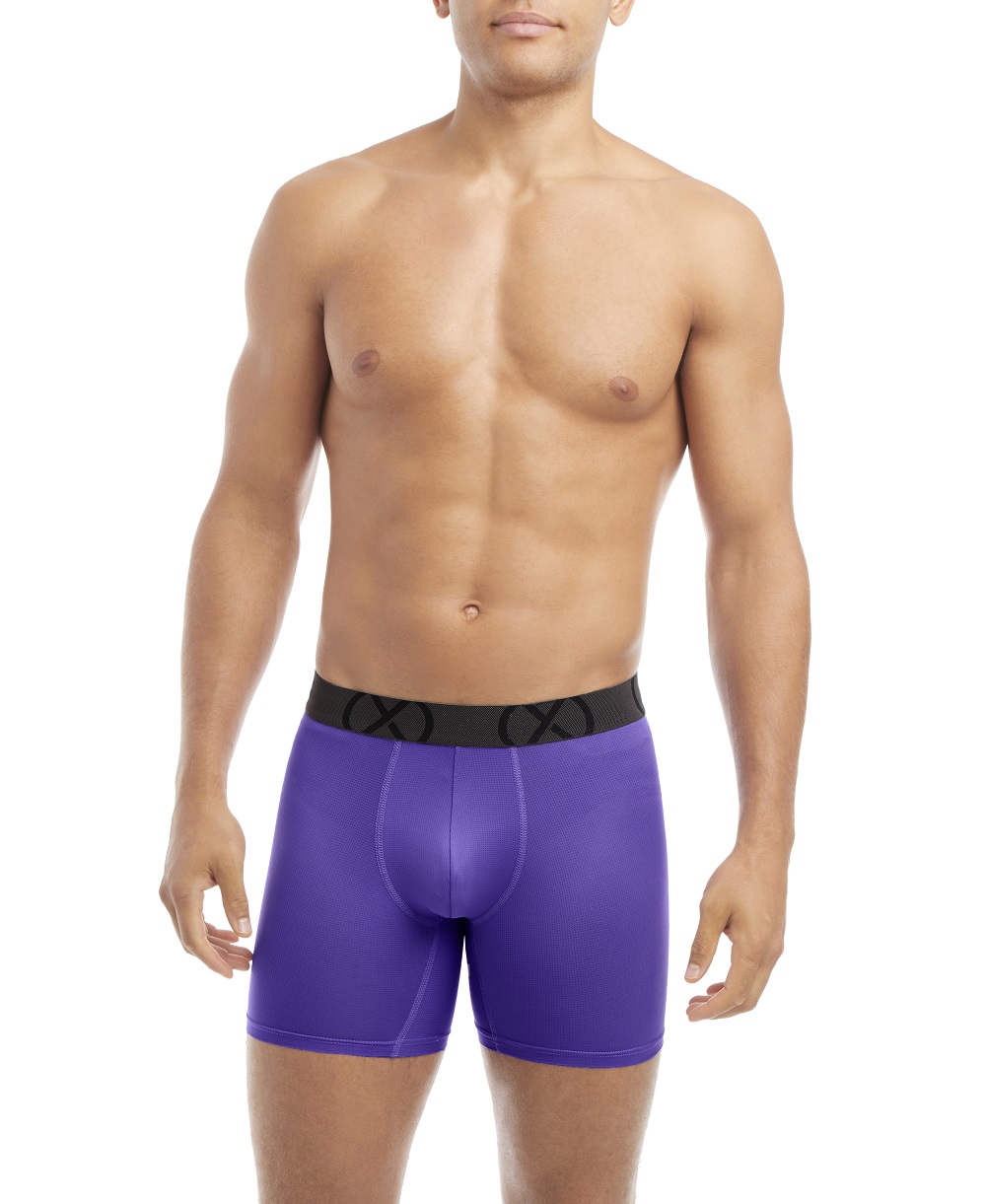 (X) SPORT MESH 零觸感超透氣三件組/長版四角褲_1