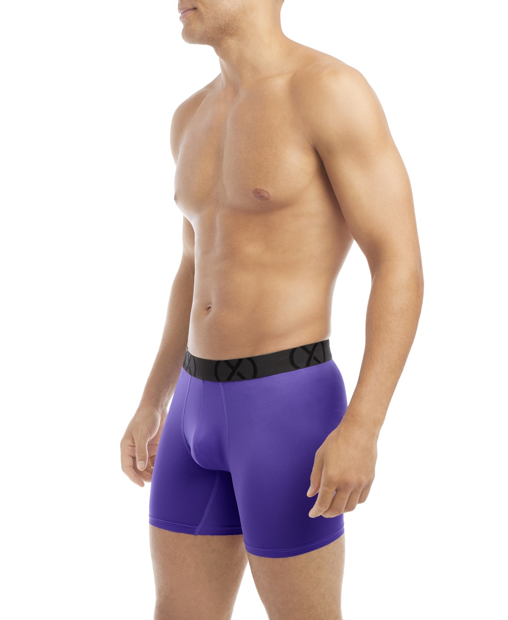 (X) SPORT MESH 零觸感超透氣三件組/長版四角褲_2