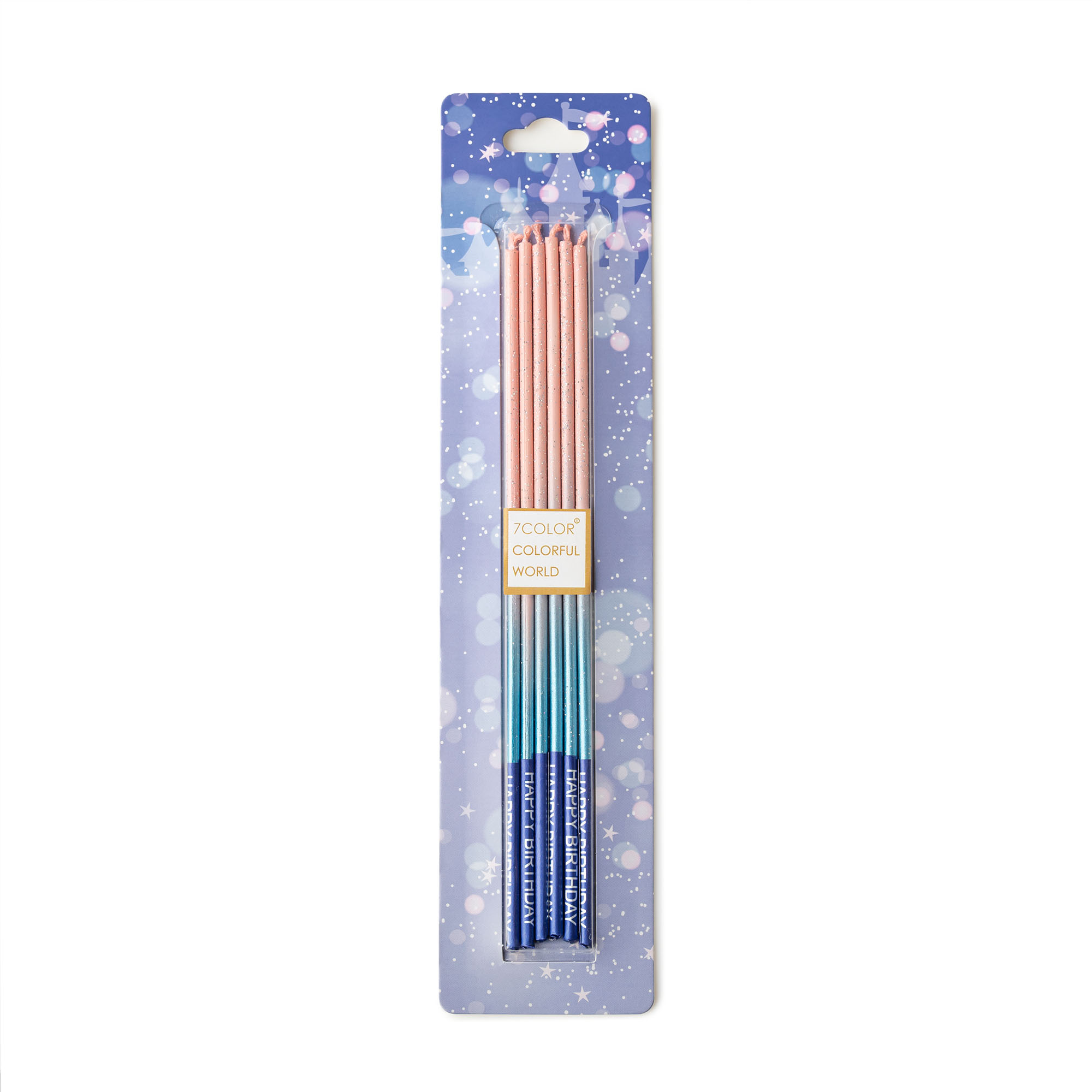 冰雪主題17cm蠟燭 6入_0