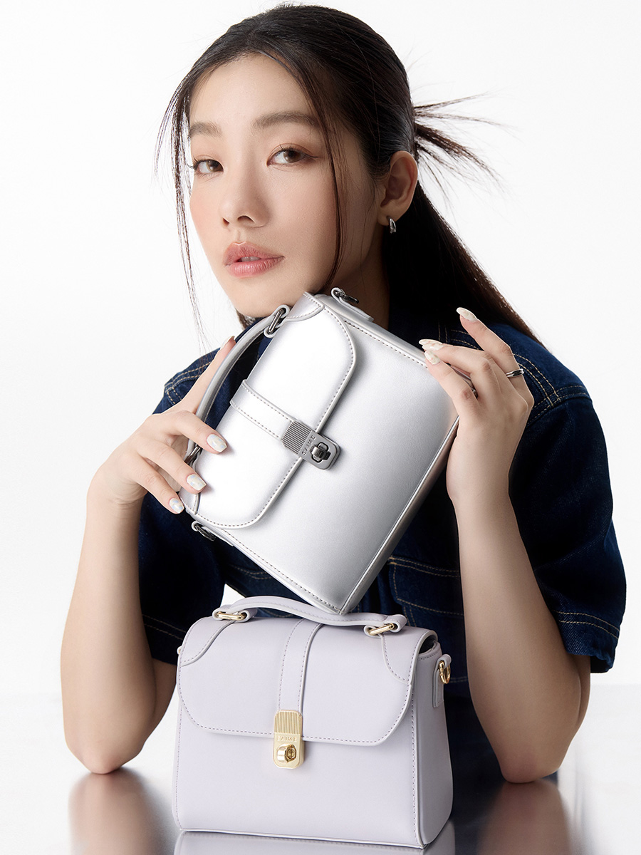 送料込★S’AIME★轉鎖方形手提包★ツイストロック 2wayバッグ S'AIME 轉鎖方形手提包｜S'AIME 東京企劃
