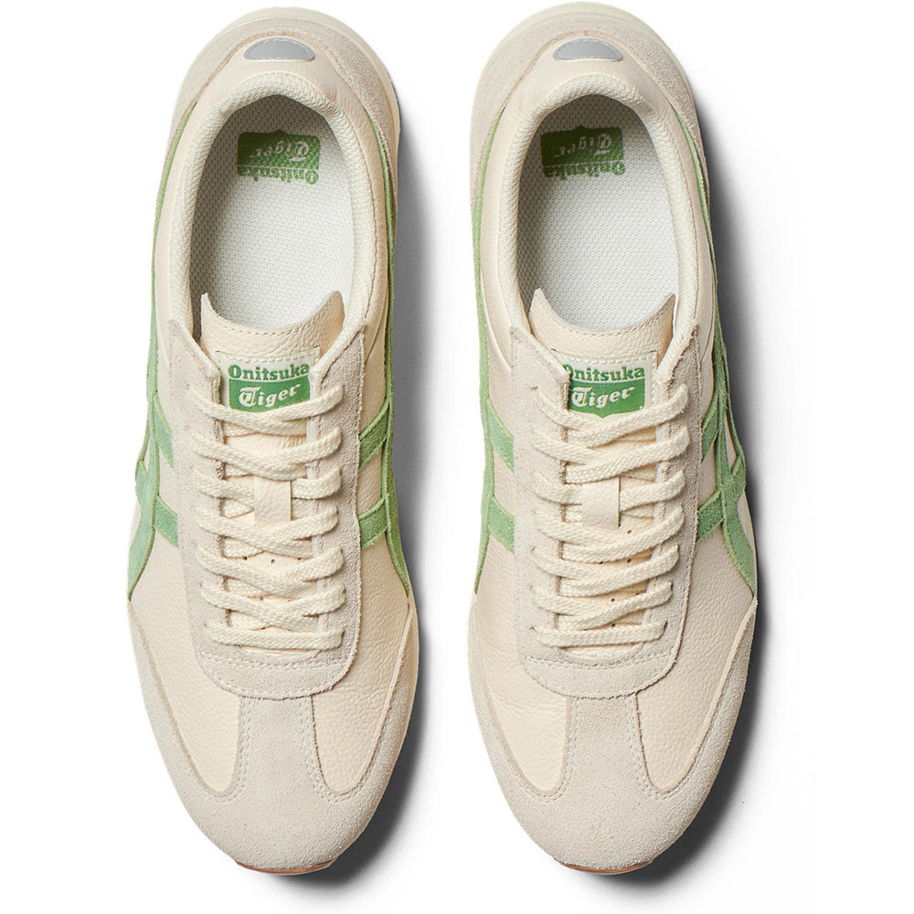 虎 Onitsuka Tiger】鬼塚虎- 米色麂皮X-CALIBER 休閒鞋(1183C138