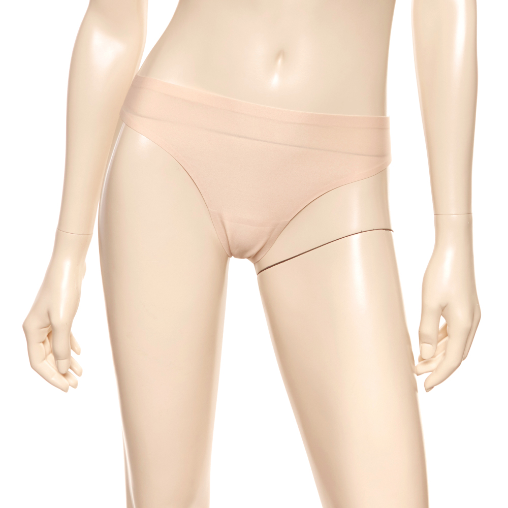 【Chantelle Lab】透氣涼感蕾絲無痕丁字內褲>粉膚色(11GG0_01N)【Soft Stretch】_1