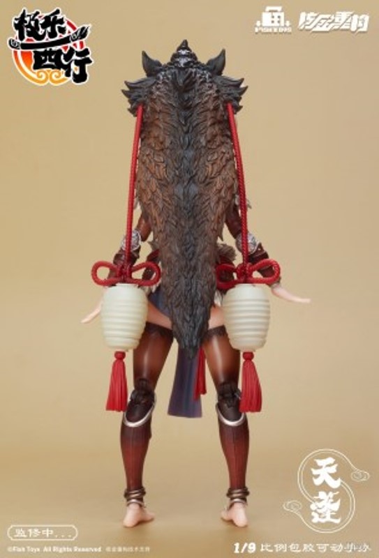 魚Toys x 核金重構1/9 極樂西行天蓬包膠機娘可動完成品