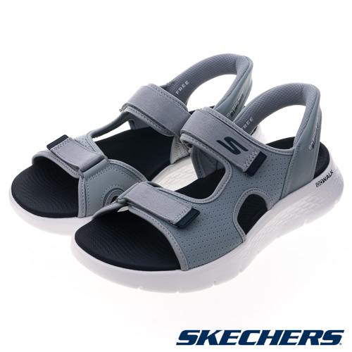 SKECHERS 男健走系列涼拖鞋 瞬穿舒適科技GO WALK FLEX SANDAL (229210GYNV)_0