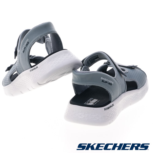 SKECHERS 男健走系列涼拖鞋 瞬穿舒適科技GO WALK FLEX SANDAL (229210GYNV)_5