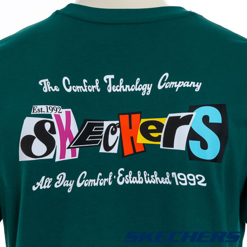 SKECHERS 中性短袖衣 (L224U051-001Z)_3