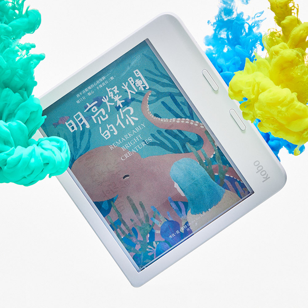 Rakuten kobo Libra Colour 3点セット Kobo Libra Colour 白色】樂天7 吋彩色電子書閱讀器