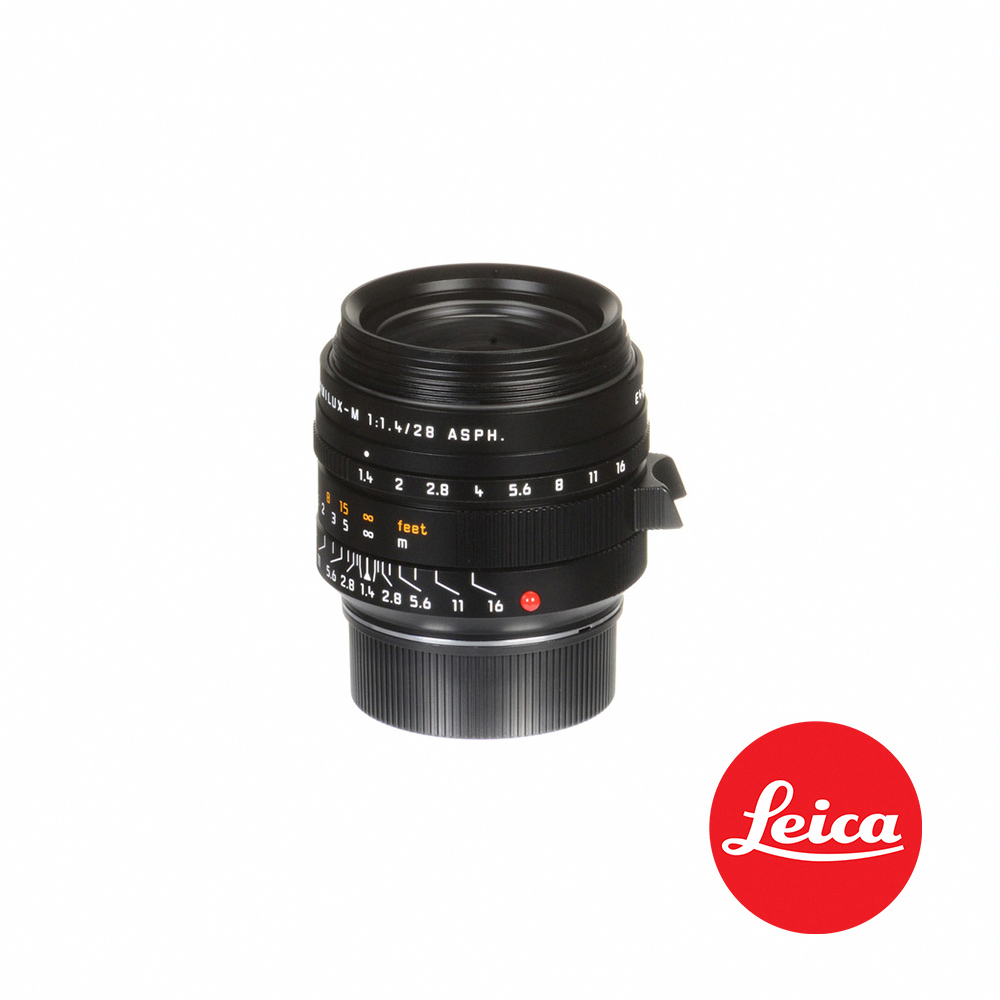Leica】徠卡Summilux-M 28mm f/1.4 ASPH. 黑LEICA-11668 公司貨
