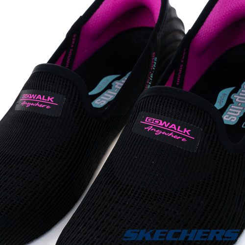 SKECHERS 女健走系列 瞬穿舒適科技 GO WALK ANYWHERE (125079BKHP)_4