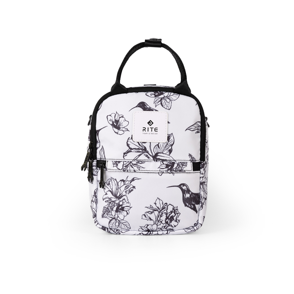 RITE V3露可小包 花卉系列－灰花鳥｜多種背法_0