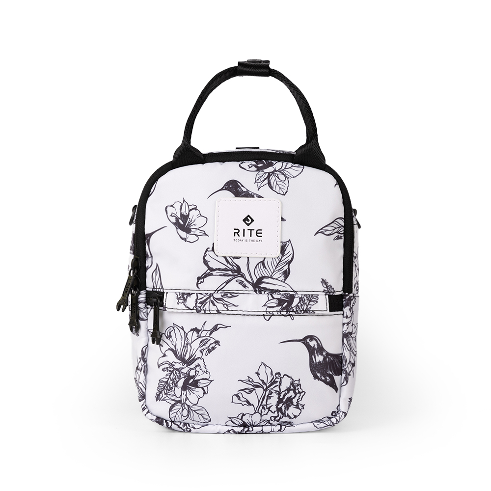 RITE V3露可小包 花卉系列－灰花鳥｜多種背法_1