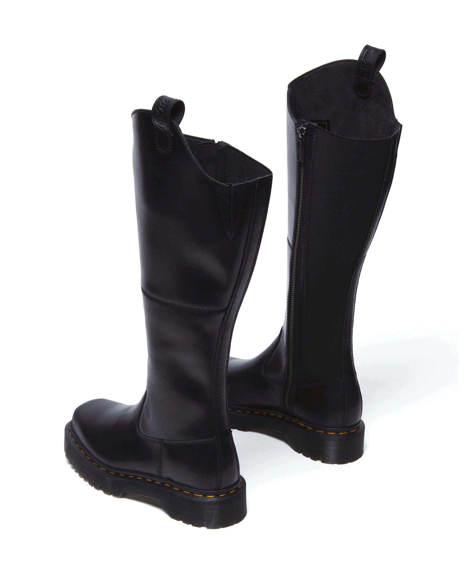 DR. MARTENS 馬汀大夫高筒長靴AMAAYAH HI ORLEANS BLACK | 熱銷推薦