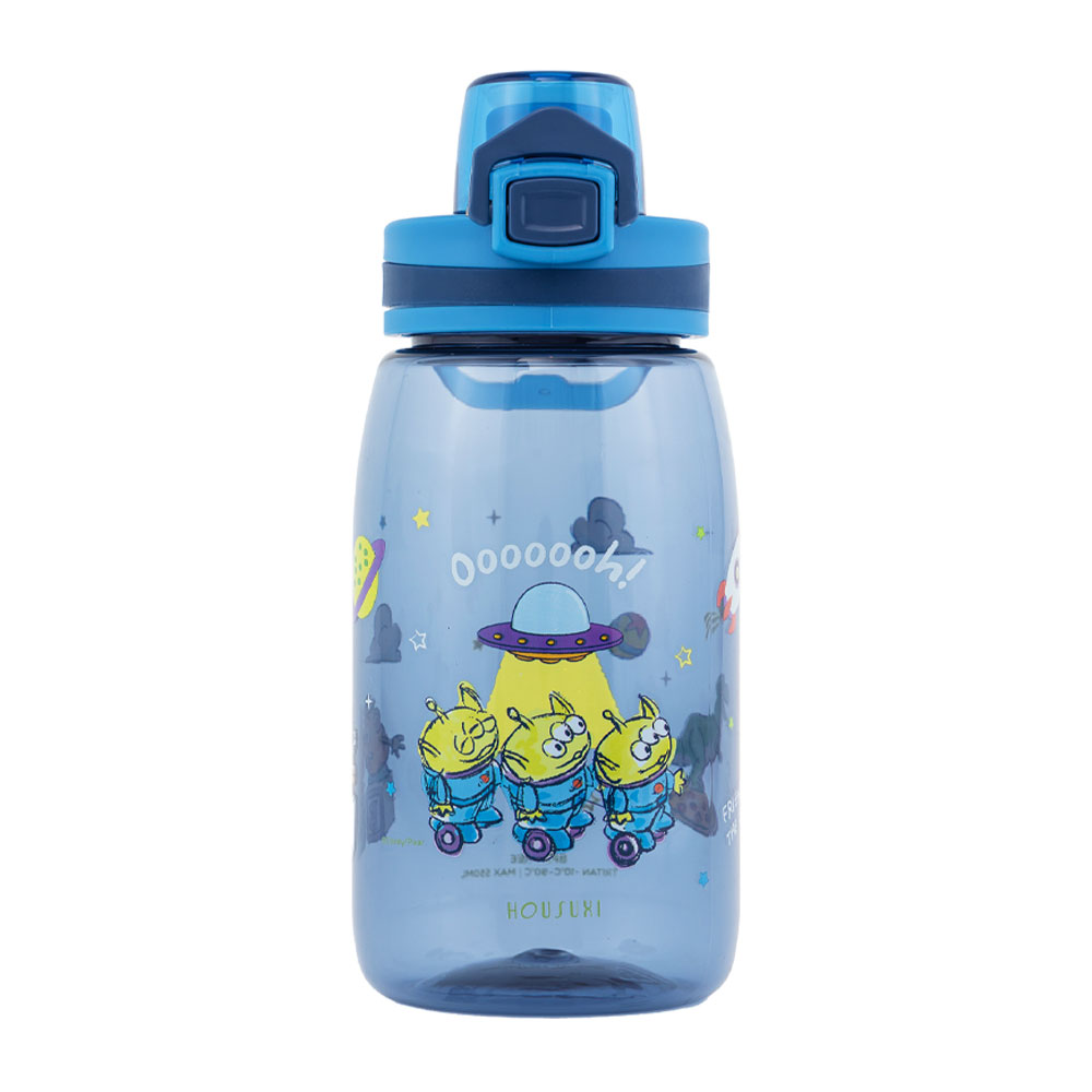 HOUSUXI】迪士尼玩具總動員系列-三眼怪-Tritan彈蓋水瓶550ml