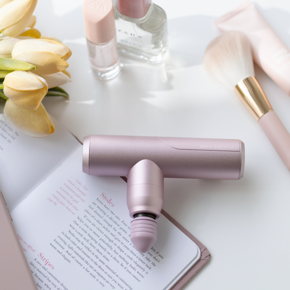 MINI220口袋型筋膜按摩槍(附肩背伸縮桿) AX-HX336 ｜日本ATEX官網