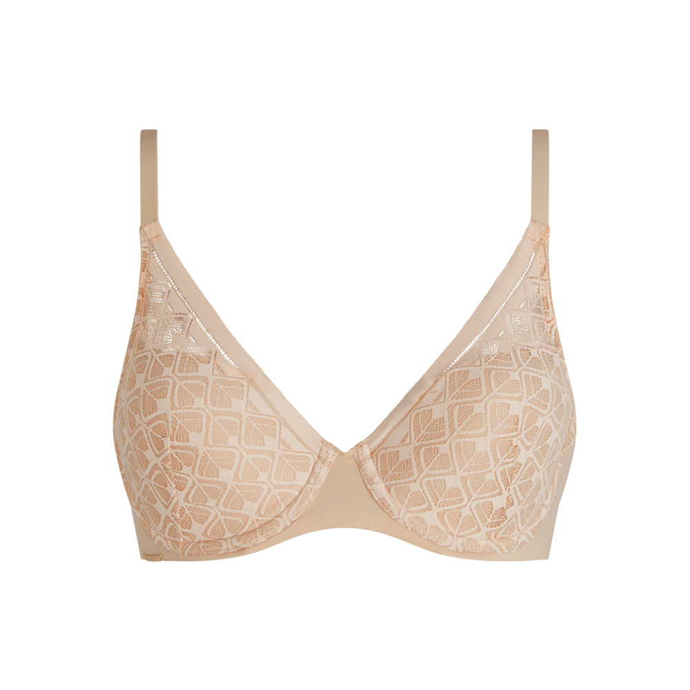 【Chantelle Easy Feel】3D記憶纖維T-shirt Bra內衣>BCD>粉膚色(911N1_01N)【Ace】_4