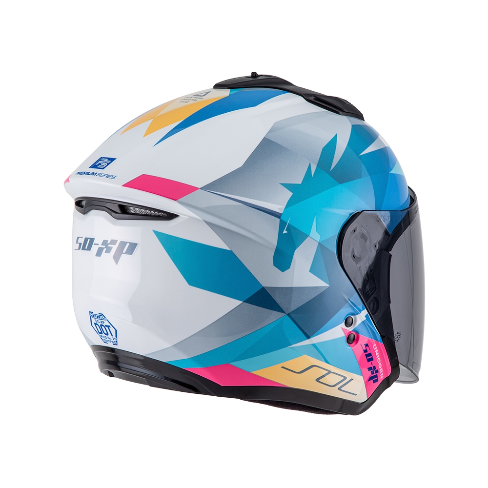 SOL帽子 SOL Helmets SO-XP 獨角獸開放式安全帽｜SOL安全帽官網