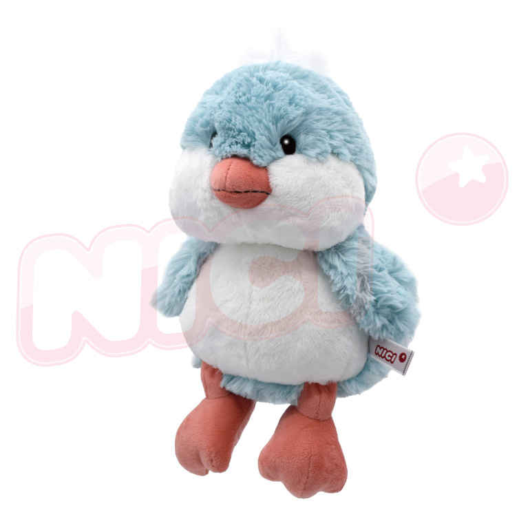 91474]NICI 20cm山藍知更鳥坐姿玩偶豪華加大版| 熱銷推薦| 禮讚精品