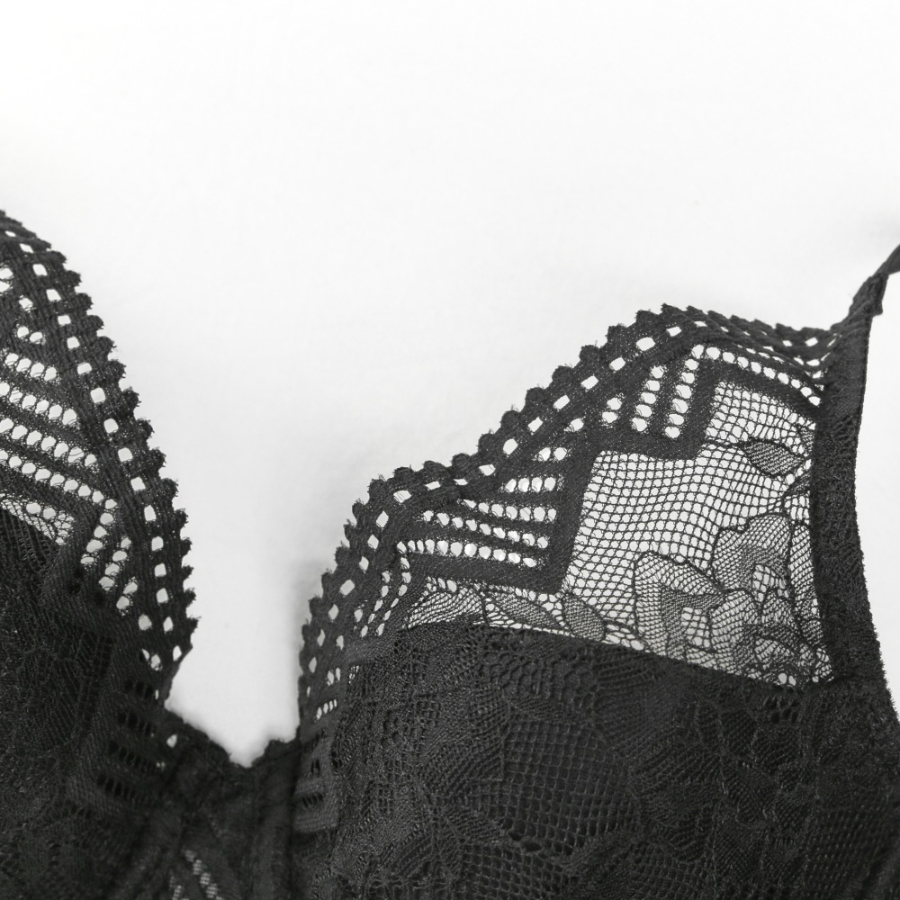【Chantelle】深V Spacer T-Shirt Bra 內衣>BCD罩杯>黑色(13XND_011)【Origins】_5