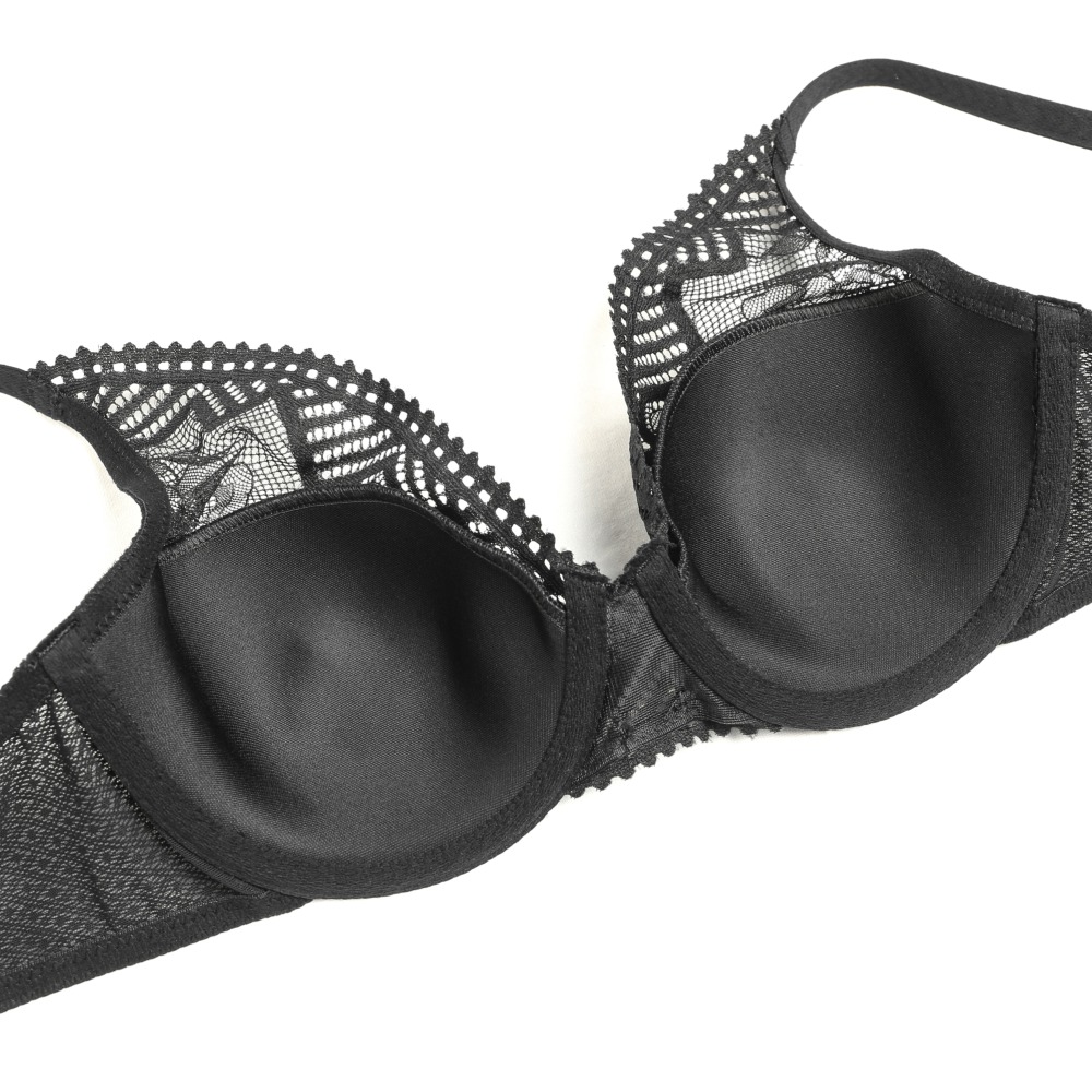 【Chantelle】深V Spacer T-Shirt Bra 內衣>BCD罩杯>黑色(13XND_011)【Origins】_6