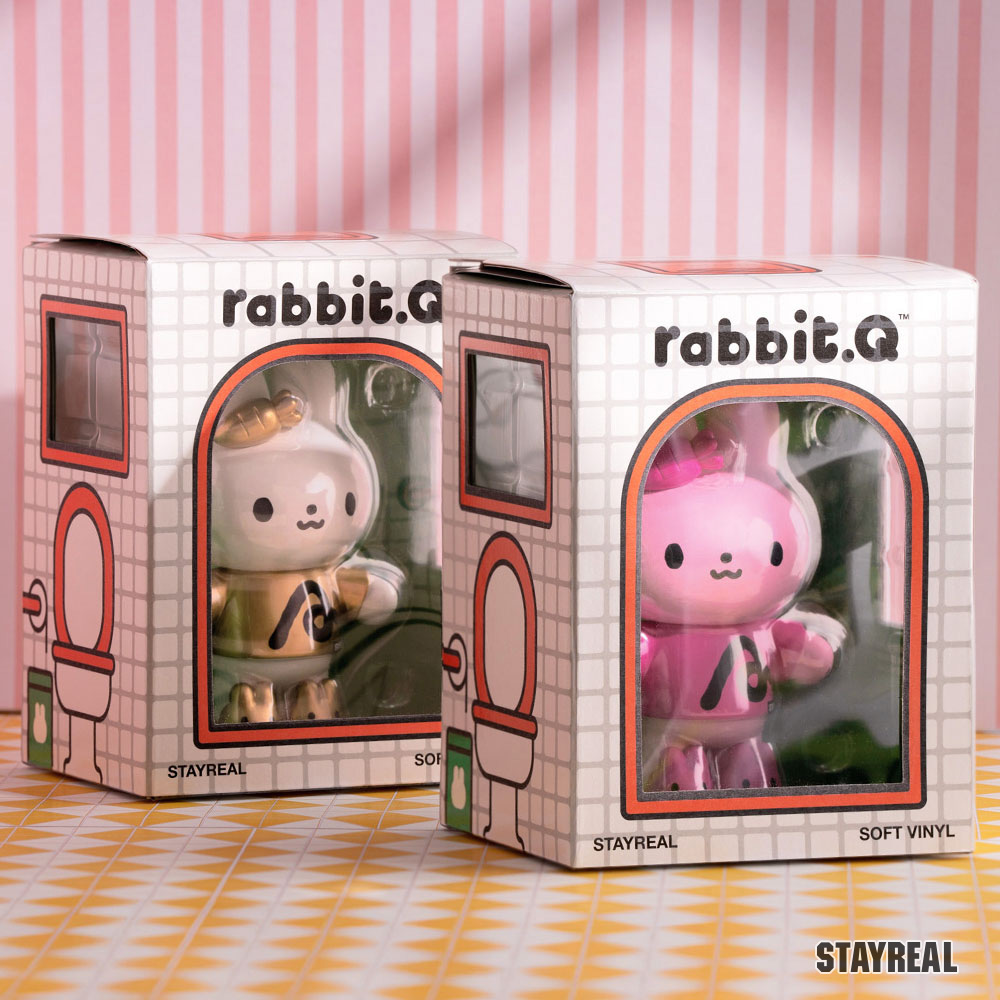 STAYREAL rabbit.Q純真兔兔公仔- 金| 熱銷推薦| STAYREAL線上商店