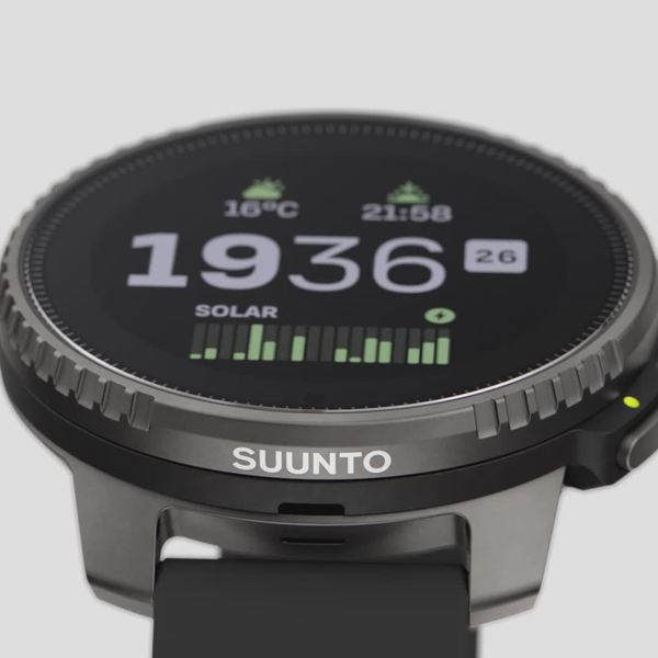 SUUNTO VERTICAL TITANIUM SOLAR BLACK